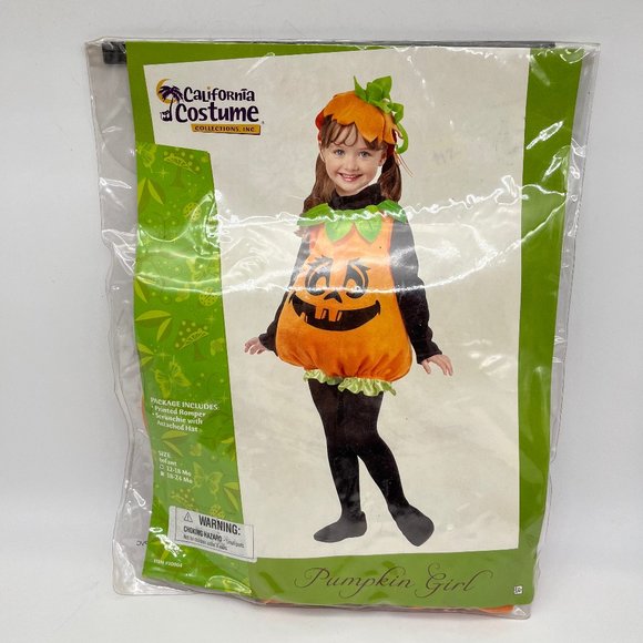 California Costumes Costumes New California Costume Pumpkin Girl
